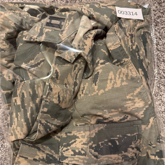 US Military Digital Tiger Stripe Camo Combat Uniform Coat 38L Shirt Jacket * - Picture 9 of 9